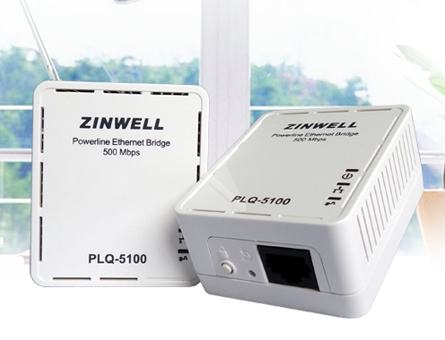 ZINWELL 500mb Homeplug 5100